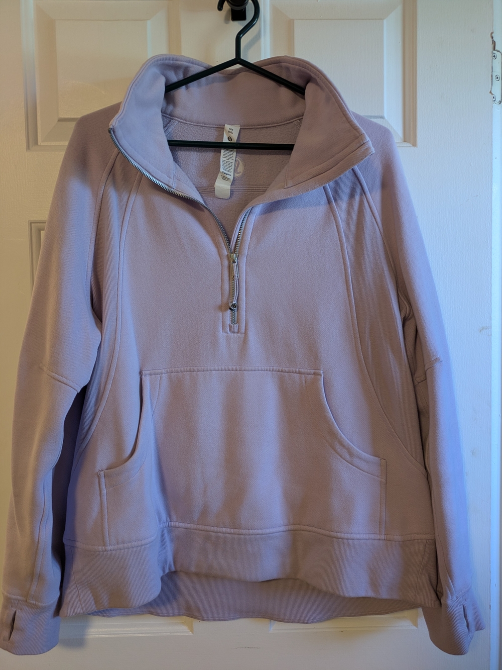 Lululemon Women’s Scuba Oversized Half-Zip Funnel Neck Sweater